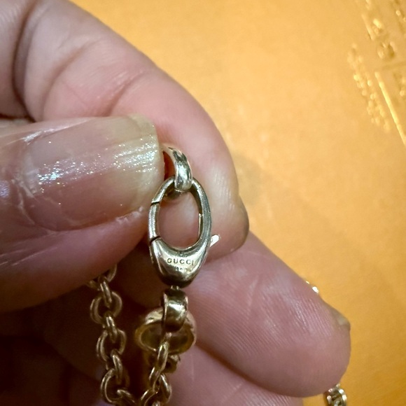 Gucci Choker .925 Silver Logo Necklace, 16 in - Picture 3 of 9